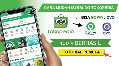 cara topup saldo tokopedia menggunakan pulsa top-up mudah Semua rank support diskon poin 20% yang image 4