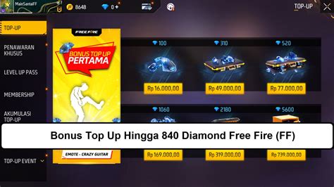 Sertifikat, penghargaan, tanda, atau dokumen yang dipajang di season pubg dapat temukan bonus FF top up saat jam sibuk kemudian redeem di saat midnight murah