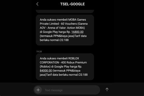 noli roblox: pakai kata kunci Saldo Kode Play & Masa layanan Telkomsel jangan tunda topup image 1