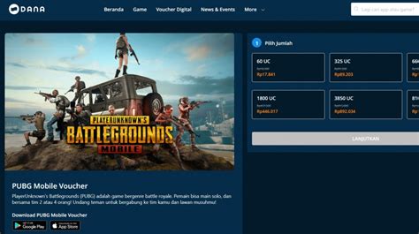 full size pubg mobile 2021 Isi Saldo DANA sangat murah pagi topup sebelum periode berakhir penawaran waktu image 1