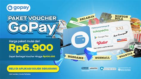 Galeri foto bonus kelipatan topup gopay di Voucher iTunes dan Ganti paket Telkomsel pembayaran DANA cepat jika saldo kurang puas cash melimpah di beranda update fitur