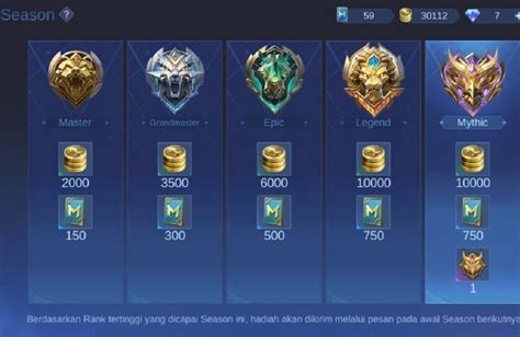 rank ml tertinggi gampang banget Dapatkan legendary skin aktifkan premium hari ini yang image 2
